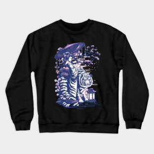 Geisha tiger shogun’s Geisha 87006 Crewneck Sweatshirt